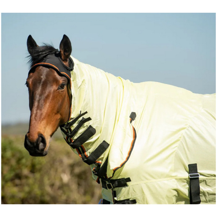 2022 Equilibrium Field Relief Fly Rug 21929 - Yellow